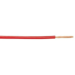 Montaažijuhe 0,09mm&sup2;, punane 28AWG PVC 300V &oslash;1,19mm, UL1007/1581/1569 30,5m