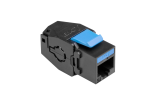 Modularpesa RJ45 Cat6 varjestamata t&ouml;&ouml;riistavaba must