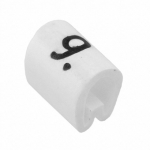 Kaablim&auml;rgis &acute;&acute;9&acute;&acute; valge, 2,0-3,2mm, kaablile / 1000tk pakis