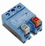 Pooljuhtrelee (SSR) 125A/50-265VAC/RC/Juhtimispinge 7-30VDC/LED/Diagnostika