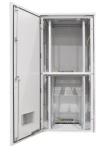 T&ouml;&ouml;stuslik seadmekapp IP55 30U 800x800 l,s, topelt seinad, kahe kambriga, anti-graffiti hall (RAL7047)