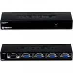 VGA splitter, 4 porti, kaskadeeritav kuni 3 taset