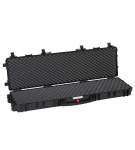 Taktikaline relvakohver 1430x415x159mm, veekindel, must, lainelise vahuga, 9.95kg