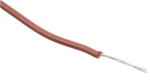 Montaažijuhe 0,14mm&sup2;, pruun 26AWG PVC 300V &oslash;1,3mm, UL1007/1581/1569 305m
