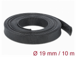 Kaablir&uuml;&uuml;s 19mm (14-30mm) must, 10.0m pol&uuml;ester, sukk