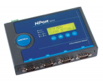 RS-232 server, 4 porti, LCD display