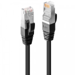 V&otilde;rgukaabel Cat6 S/FTP 10.0m, tumehall CROMO (sertif UL)