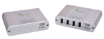 USB 2.0 pikendaja l&auml;bi FO multi mode kaabli kuni 500m, 4 porti