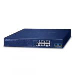 Switch: 4 x 10/100/1000T, 4 x 10/100/1000/2500T, 2 x SFP+, 1 x RJ-45 console, Layer 3