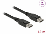 DisplayPort kaabel 12.0m, 1.4, 8K Ultra HD (7680x4320@60Hz), Active