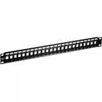 Paneel RJ45 Cat6 24 port, varjestamata, t&uuml;hi