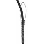 &Uuml;he silmusega tugevdatud t&otilde;mbeklamber, 0.64-0.75 tolli, klambritega