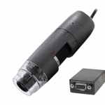 D-Sub VGA mikroskoop, LWD 1280x720, 10-70x, 60fps, LED on-off