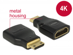 &Uuml;leminek HDMI Mini-C (M) - HDMI (F) 4K@60Hz