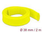 Kaablir&uuml;&uuml;s 38mm (30-60mm) kollane, 2.0m pol&uuml;ester, sukk