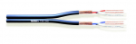 Mikrofonikaabel 2x2x0,22mm&sup2; balansseeritud, varjestatud, sinine