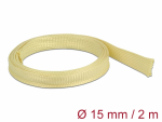 Kaablir&uuml;&uuml;s 15mm (10-20mm) valge, 2.0m aramid fiiber, sukk