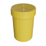 Keeratava kaanega t&uuml;nn - 114 liitrit (kollane)
