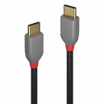 USB-C kaabel 0.5m, USB 3.1, 10Gbps 5A, ANTHRA