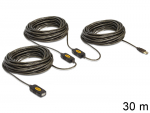 USB 2.0 pikenduskaabel (v&otilde;imendiga) 30.0m