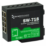 Switch: 8 x 10/100/1000BaseT(X), 5 VDC - 30 VDC, -40&deg;C kuni +80&deg;C