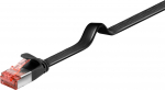 V&otilde;rgukaabel Cat6 U/FTP 3.0m, must, lapik, CU