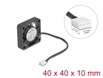 Ventilaator 12VDC 40x40x10mm, 0.18m&sup3;/h, 30.5dBA, 6000rpm