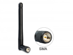 Ringantenn: 2 dBi ac/a/h/b/g/n 2.4/5GHz sisetingimustele, sma