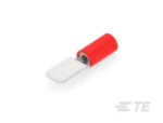6,35x0,81mm pistik 0,5...1,0mm&sup2; juhtmele, punane