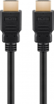 HDMI kaabel 1.0m + Ethernet, 8K 7680&thinsp;&times;&thinsp;4320p@60Hz, 4K@120Hz (2160p), sertifitseeritud