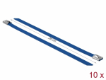 Kaablisidemed 200x7,9mm, terasest, sinised (10tk)