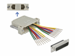 &Uuml;leminek D-Sub HD 44pin (M) - 2x RJ45 (F) &uuml;hendamiskomplekt, beež