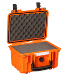 Kohver 316x270x192mm, veekindel, oranž, vahuga, IP67, 1.75kg