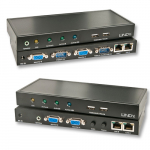 KVM (2 x VGA, USB, audio) kaabli pikendus l&auml;bi CAT5e kuni 200m