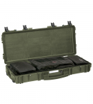Kohver 989x415x157mm, veekindel, roheline, relvakotiga, IP67, 7.8kg