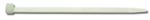 Kaablisidemed 140 x 3,6mm, valge 100tk/pk / 5209CE