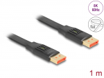 DisplayPort kaabel 1.0m, 1.4, 8K Ultra HD (7680x4320@60Hz), Flat Ribbon