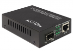 FO konverter: PoE+ 10/100/1000Base-T - SFP Media Converter