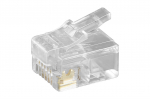 Modularpistik RJ12, 6/6 kontaktiga, &uuml;markaablile