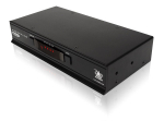 KVM switch: 4 porti, DisplayPort, USB, audio, r&auml;kitav RMK3-ga, kuni 2560x1920