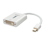 &Uuml;leminek Mini DisplayPort (M) - DVI-D (F), 1080p/ 1920x1200, Eyefinity tugi 0.17m