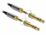 3.5mm spiraalkaabel 1.0m, 3pin, lisaks kaasas 6.35mm &uuml;leminek