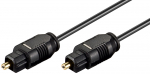 TosLink/SPDIF kaabel 1.5m, l&auml;bim&otilde;&otilde;t 2.2mm, must