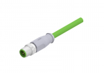 M12x1, 4-pos, &uuml;levormitud konnektor, isane, 3m, IP67
