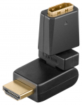 Adapter HDMI (M) - (F), 360&deg;