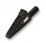 Isoleeritud krokodill, 2mm, 5A, must