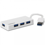 USB 3.0 hub, 4 porti, mini