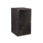Seinakapp 15U 768x600x450 k,l,s, 19", klaasuks, eemaldatavad k&uuml;ljed, komplekteerimata, must