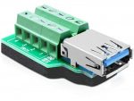 USB 3.0 A (F) - Terminal Block 10pin