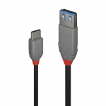 USB-C kaabel A ema - C 0.15m, USB 3.2 5A, Anthra Line